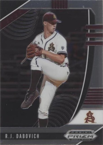 2020 Panini Prizm Draft Picks - R.J. Dabovich #PDP114