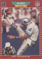 1989 Pro Set Jim Arnold #115