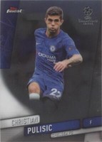 2019-20 Topps Finest UCL Christian Pulisic #95