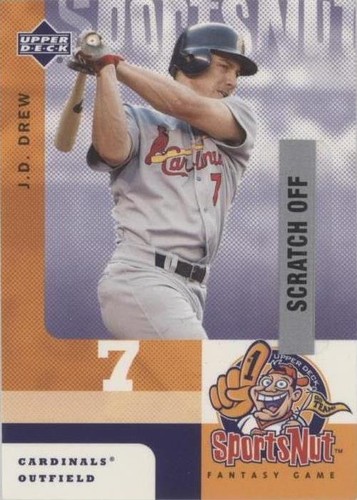 2003 Upper Deck MVP - J.D. Drew #SN51