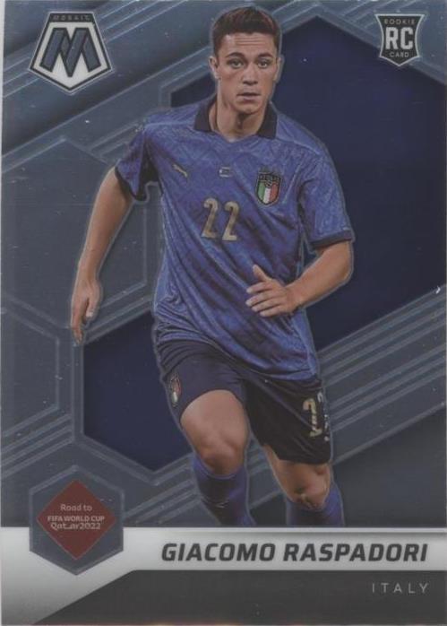 2021-22 Panini Mosaic FIFA Road to World Cup Giacomo Raspadori #28