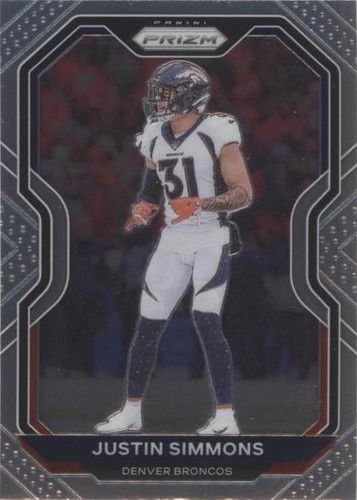 2020 Panini Prizm Justin Simmons #118