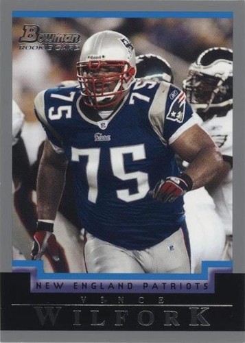 2004 Bowman Vince Wilfork #144