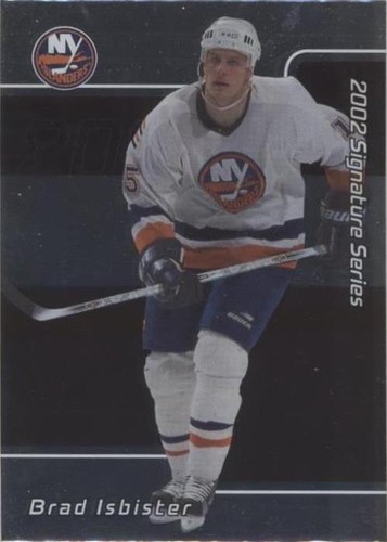 2001-02 In the Game Be A Player Signature Series - Brad Isbister #081