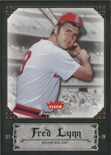 2006 Fleer Greats of the Game - Fred Lynn #37