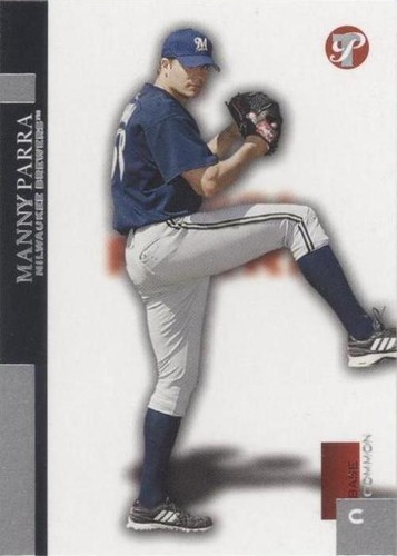 2005 Topps Pristine - Manny Parra #115
