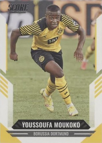 2021-22 Panini Score FIFA Youssoufa Moukoko #128