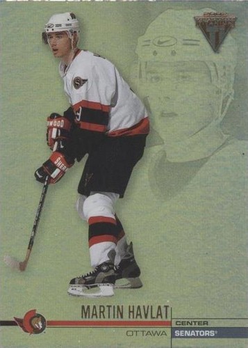 2001-02 Pacific Private Stock Titanium - Martin Havlat #99