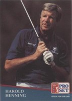 1991 Pro Set - Harold Henning #219