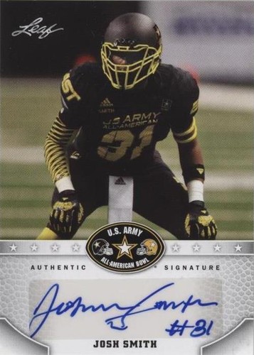 2015 Leaf U.S. Army All-American Bowl Josh Smith #BA-JS2