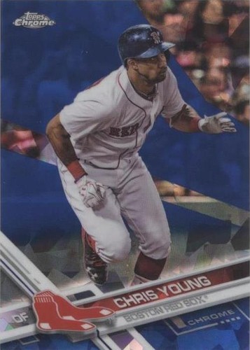 2017 Topps Chrome Sapphire Edition - Chris Young #654