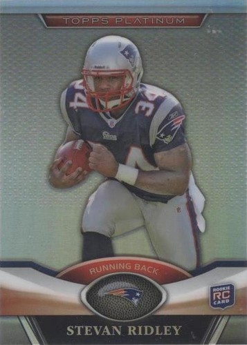 2011 Topps Platinum Stevan Ridley #15