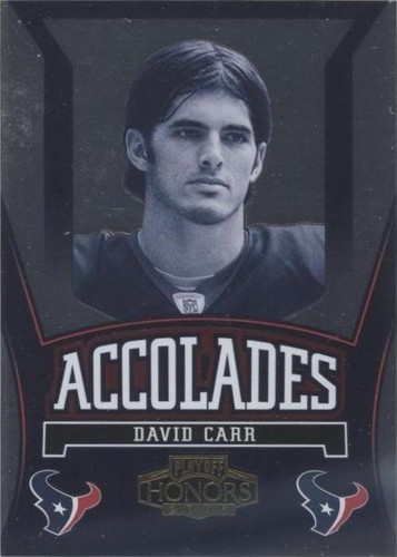 2005 Playoff Honors David Carr #A-16