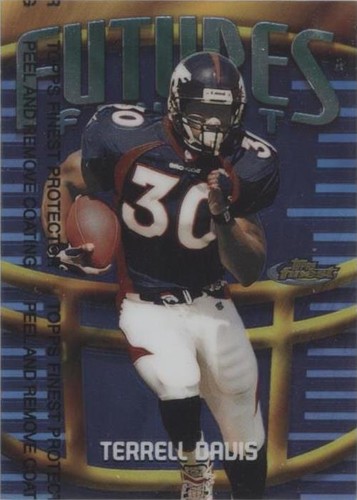 1998 Topps Finest Terrell Davis #F20
