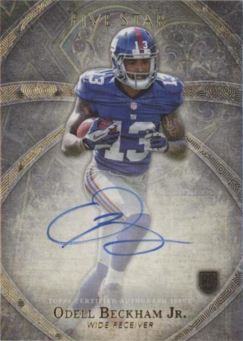 2014 Topps Five Star Odell Beckham Jr. #FSA-OBJ