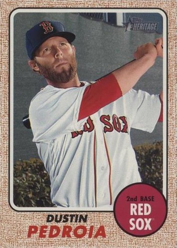 2017 Topps Heritage - Dustin Pedroia #454