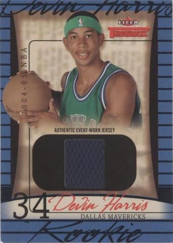 2004-05 Fleer Throwbacks - Devin Harris #80