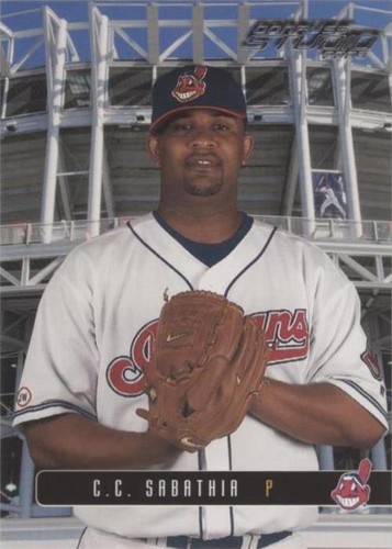 2003 Donruss Studio - C.C. Sabathia #25