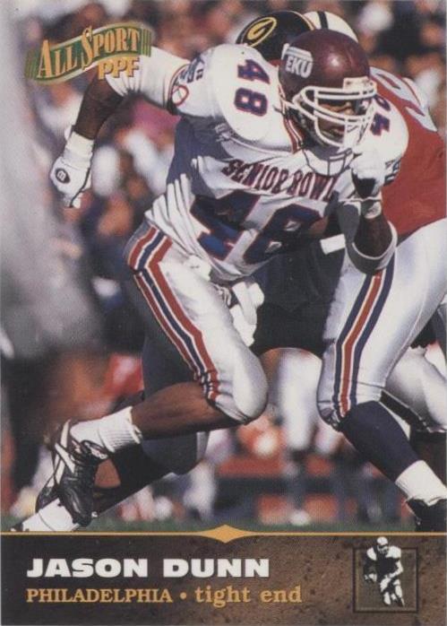1996 Score Board All Sport PPF Jason Dunn #48