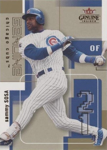 2004 Fleer Genuine Insider - Sammy Sosa #18