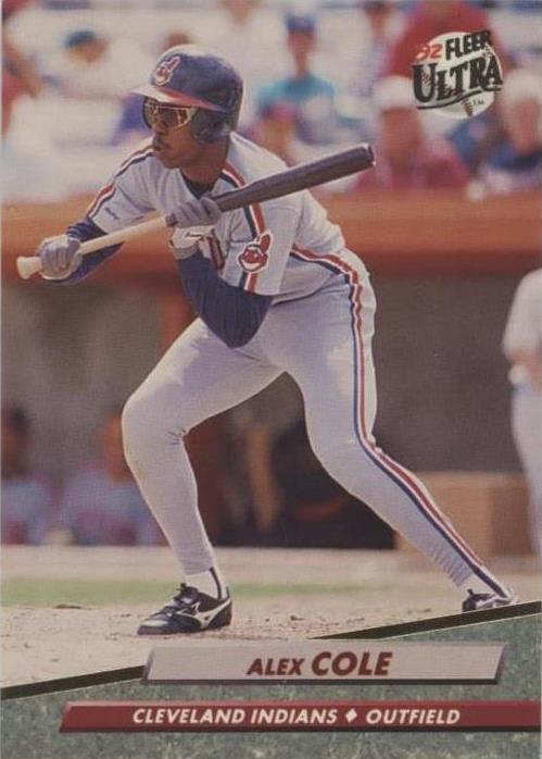 1992 Fleer Ultra - Alex Cole #345