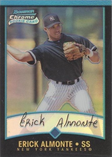 2001 Bowman Chrome - Erick Almonte #118