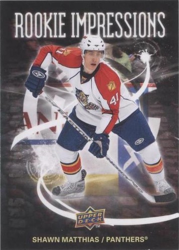 2008-09 Upper Deck - Shawn Matthias #RI20