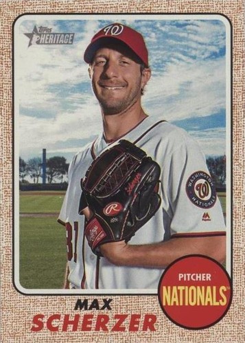 2017 Topps Heritage - Max Scherzer #404