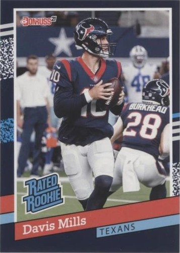 2021 Panini Instant NFL Davis Mills #BW22