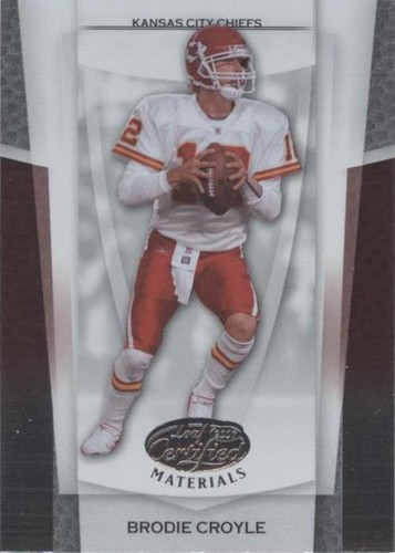2007 Leaf Certified Materials Brodie Croyle #143