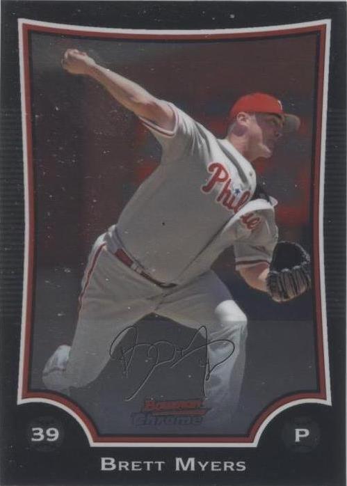 2009 Bowman Chrome - Brett Myers #154