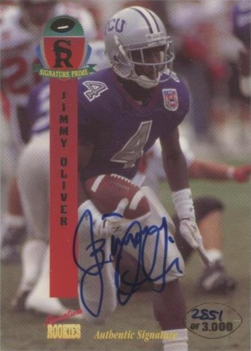 1995 Signature Rookies Prime Jimmy Oliver #31
