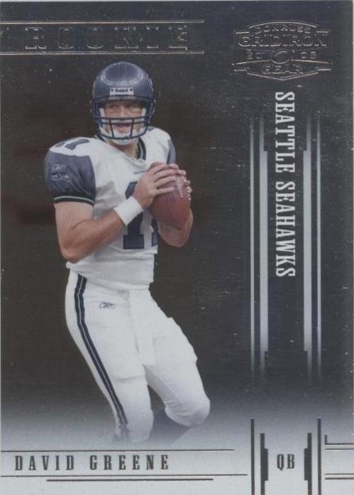 2005 Donruss Gridiron Gear David Greene #131