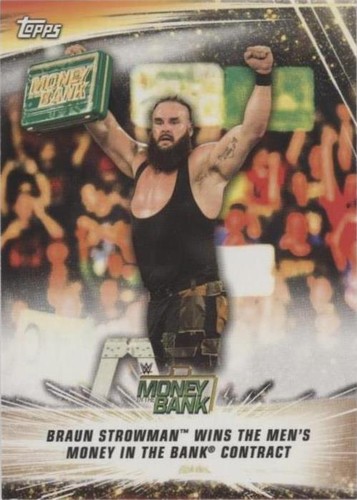 2019 Topps WWE Summerslam - Braun Strowman #75