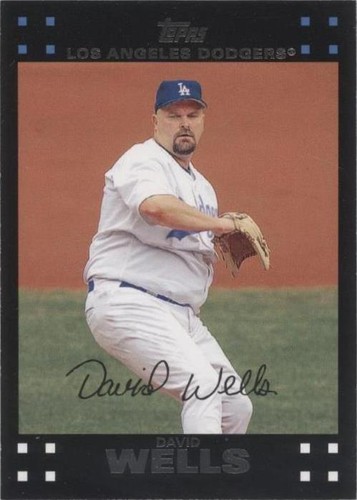 2007 Topps Updates & Highlights - David Wells #UH15
