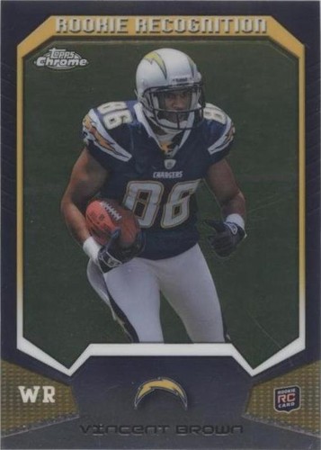 2011 Topps Chrome Vincent Brown #RR-VB
