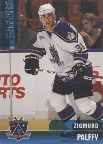 1999-00 In the Game Be A Player Memorabilia - Ziggy Palffy #98