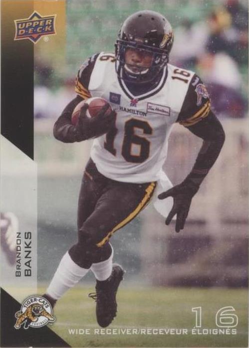 2014 Upper Deck CFL Brandon Banks #37