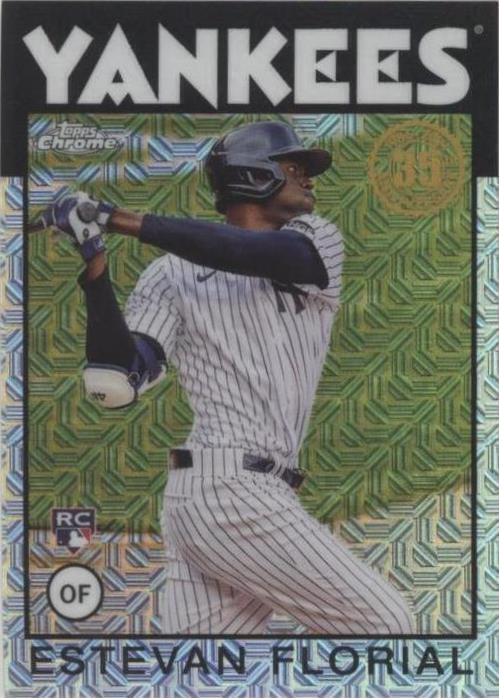 2021 Topps - Estevan Florial #86TC-10