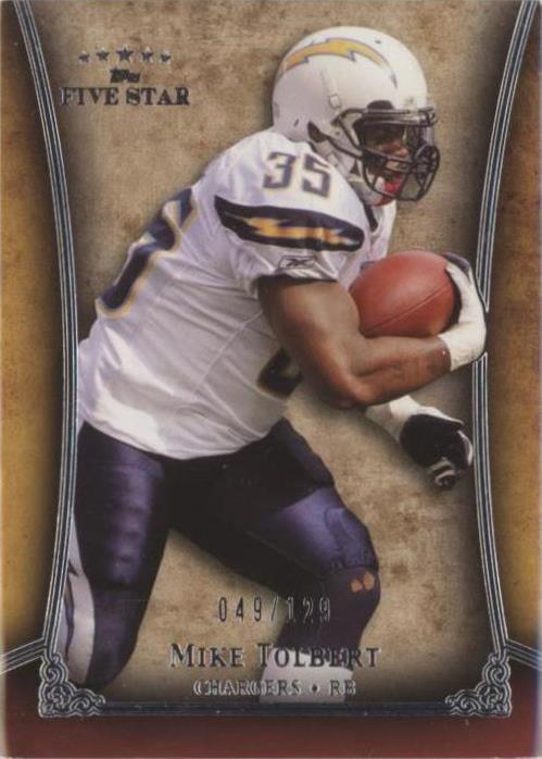 2011 Topps Five Star Mike Tolbert #93