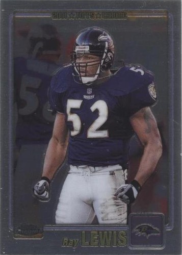 2001 Topps Chrome Ray Lewis #130