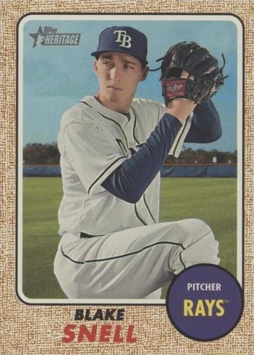 2017 Topps Heritage High Number - Blake Snell #601