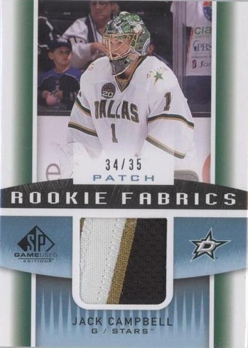 2013-14 SP Game Used Edition - Jack Campbell #RF-JC