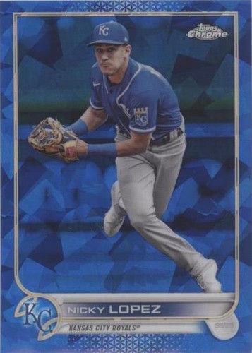 2022 Topps Chrome Sapphire Edition - Nicholas Lopez #76