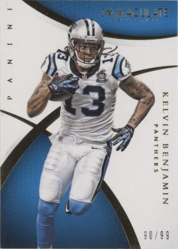 2015 Panini Immaculate Collection Kelvin Benjamin #64