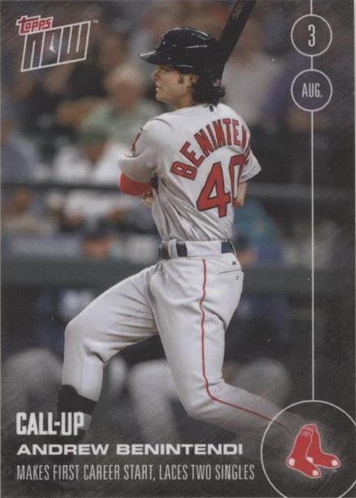 Topps Now 2016 - Andrew Benintendi #312