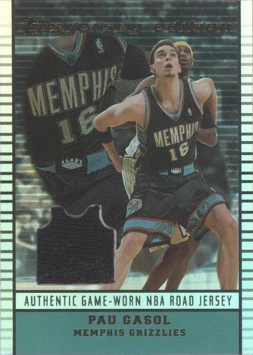2002-03 Topps Jersey Edition - Pau Gasol #JE PG