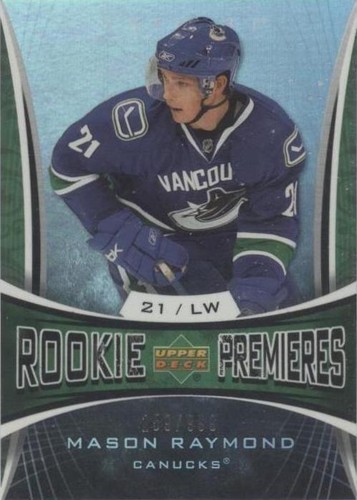 2007-08 Upper Deck Trilogy - Mason Raymond #178
