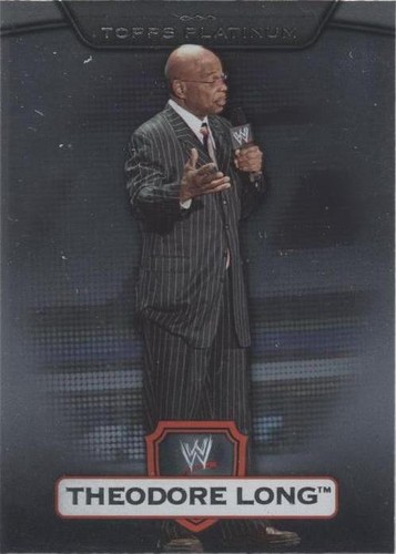 2010 Topps Platinum WWE - Theodore Long #65