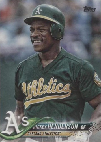 2018 Topps Update Series - Rickey Henderson #US121